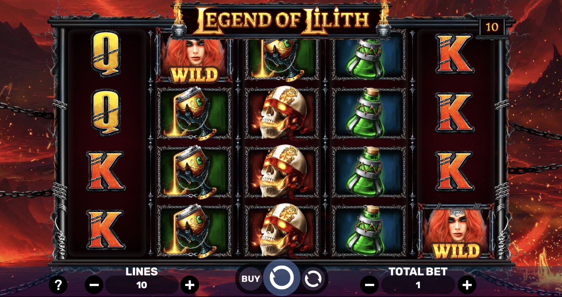 Legend Of Lilith      Spinomenal  Vulcan Stars casino